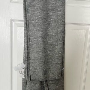 Soft wrap/scarf J Crew Easter 🐣 Sunday Best - Gray/Subtle Metallic Speckles